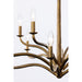 Metropolitan - N3318-891 - 12 Light Chandelier - Dorianne - Textured Dusken Brass