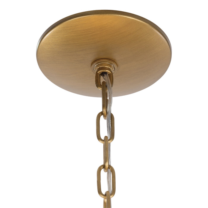 Metropolitan - N3428-870 - Ten Light Chandelier - Vellinor - Painted Legacy Brass