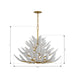 Metropolitan - N3428-870 - Ten Light Chandelier - Vellinor - Painted Legacy Brass
