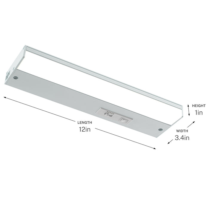 Progress Lighting - P700030-030-CS - LED Under Cabinet - Arza - White