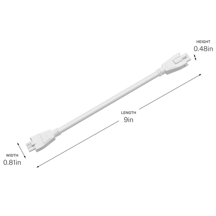 Progress Lighting - P860063-030 - Interconnecting Cord - Arza - White