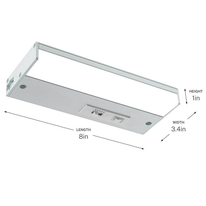 Progress Lighting - P700029-030-CS - LED Under Cabinet - Arza - White