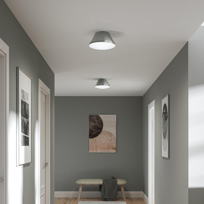 Progress Lighting - P350305-009 - Two Light Flush Mount - Avra - Brushed Nickel