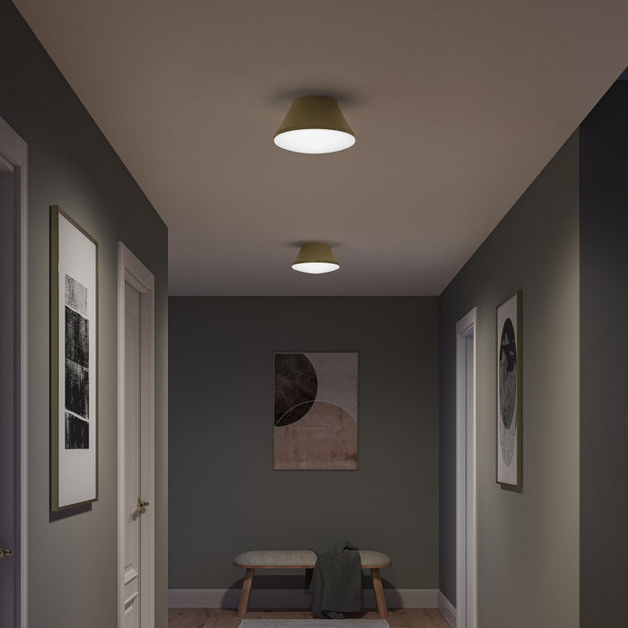 Progress Lighting - P350305-191 - Two Light Flush Mount - Avra - Brushed Gold
