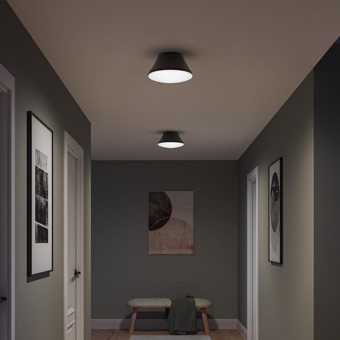 Progress Lighting - P350305-31M - Two Light Flush Mount - Avra - Matte Black