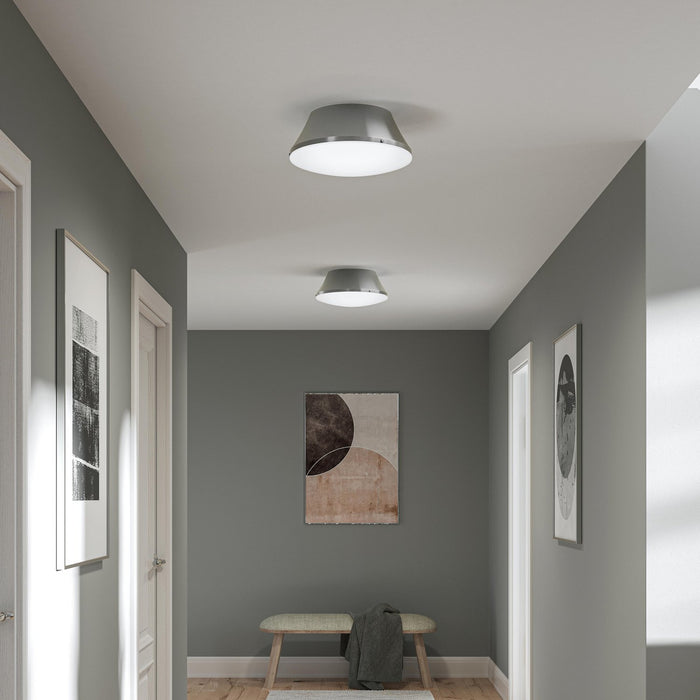 Progress Lighting - P350306-009 - Three Light Flush Mount - Avra - Brushed Nickel