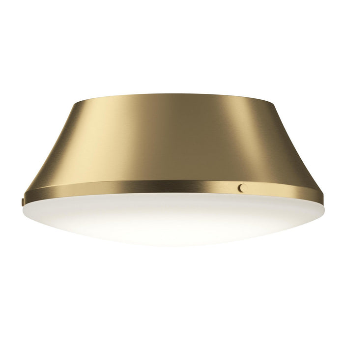 Progress Lighting - P350306-191 - Three Light Flush Mount - Avra - Brushed Gold