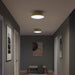 Progress Lighting - P350306-191 - Three Light Flush Mount - Avra - Brushed Gold