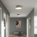 Progress Lighting - P350306-191 - Three Light Flush Mount - Avra - Brushed Gold
