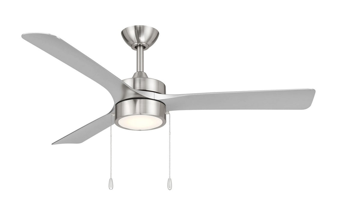 Progress Lighting - P250122-009-30 - 52" Ceiling Fan - Axion I - Brushed Nickel