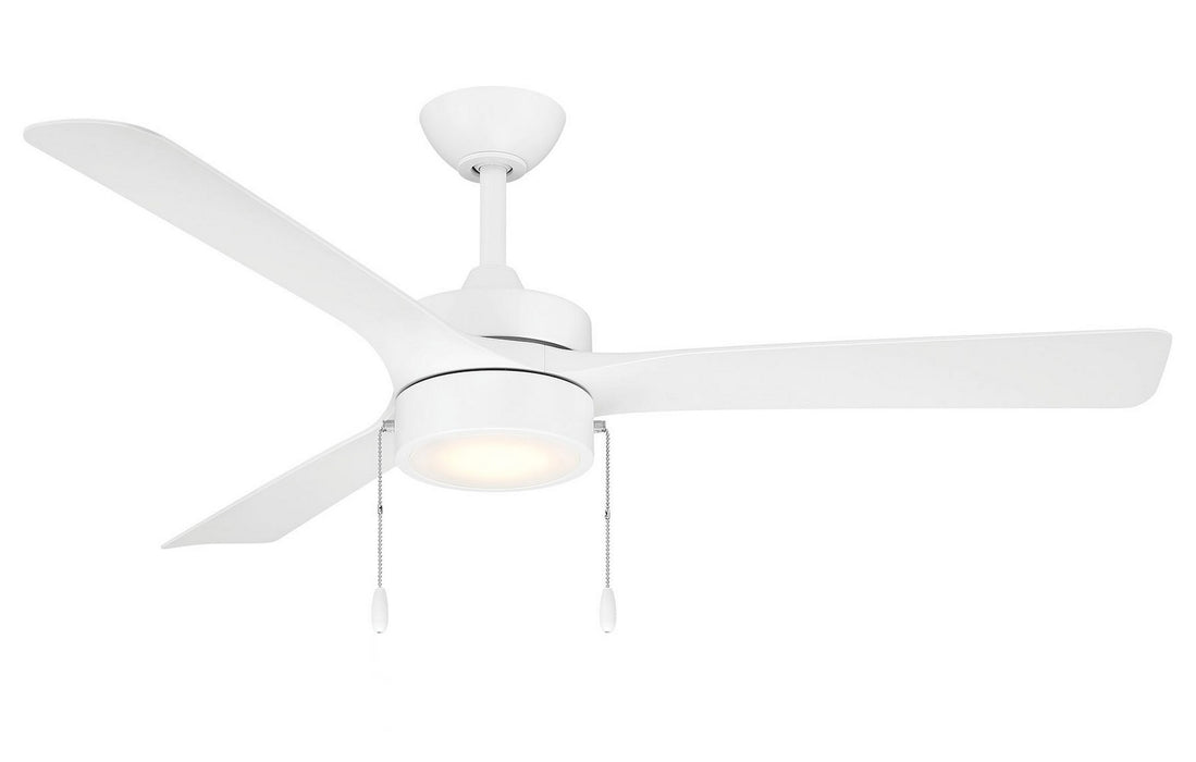 Progress Lighting - P250122-28M-30 - 52" Ceiling Fan - Axion I - Matte White
