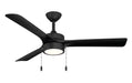 Progress Lighting - P250122-31M-30 - 52" Ceiling Fan - Axion I - Matte Black