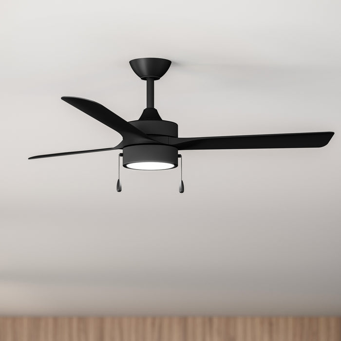 Progress Lighting - P250122-31M-30 - 52" Ceiling Fan - Axion I - Matte Black