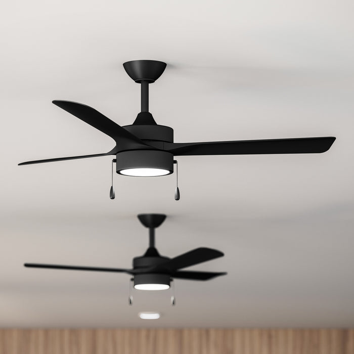 Progress Lighting - P250122-31M-30 - 52" Ceiling Fan - Axion I - Matte Black
