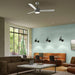 Progress Lighting - P250123-009-30 - 52" Ceiling Fan - Axion II - Brushed Nickel
