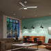 Progress Lighting - P250123-009-30 - 52" Ceiling Fan - Axion II - Brushed Nickel