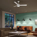Progress Lighting - P250123-28M-30 - 52" Ceiling Fan - Axion II - Matte White
