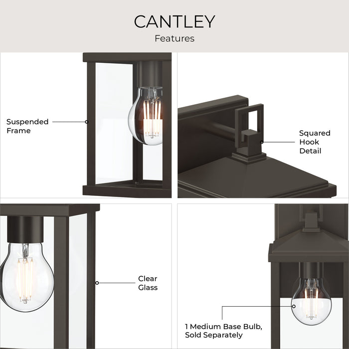 Progress Lighting - P560404-020 - One Light Outdoor Wall Mount - Cantley - Antique Bronze