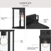 Progress Lighting - P560404-31M - One Light Outdoor Wall Mount - Cantley - Matte Black