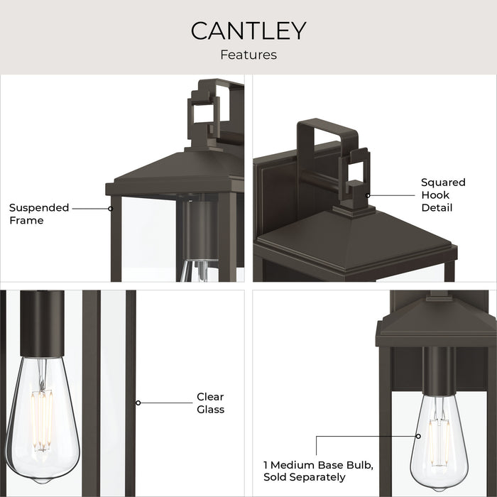 Progress Lighting - P560405-020 - One Light Outdoor Wall Mount - Cantley - Antique Bronze