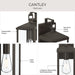 Progress Lighting - P560405-020 - One Light Outdoor Wall Mount - Cantley - Antique Bronze