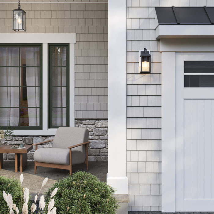 Progress Lighting - P560405-31M - One Light Outdoor Wall Mount - Cantley - Matte Black