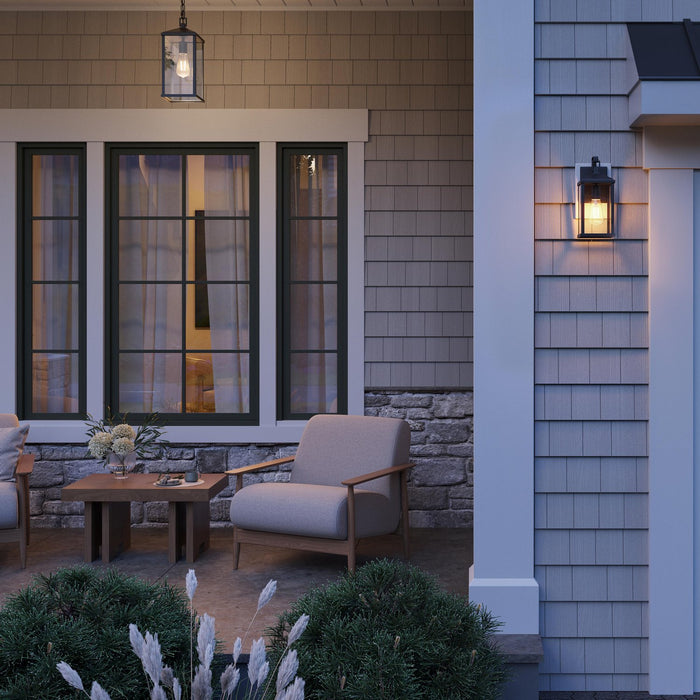 Progress Lighting - P560405-31M - One Light Outdoor Wall Mount - Cantley - Matte Black