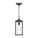 Progress Lighting - P550147-020 - One Light Outdoor Pendant - Cantley - Antique Bronze