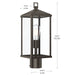 Progress Lighting - P540114-020 - One Light Outdoor Post Mount - Cantley - Antique Bronze