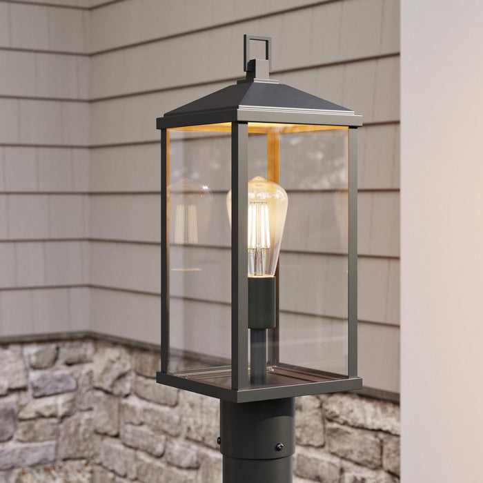 Progress Lighting - P540114-31M - One Light Outdoor Post Mount - Cantley - Matte Black