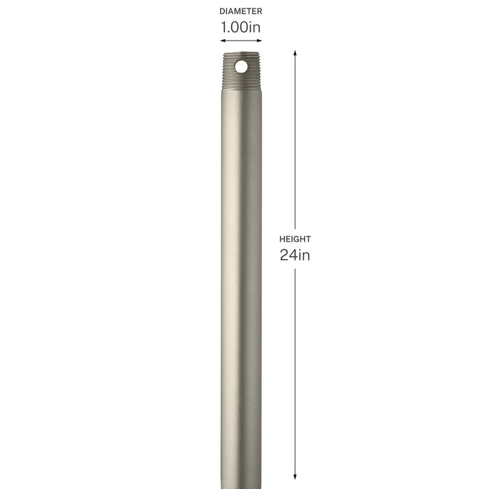 Progress Lighting - C2605-009 - Ceiling Fan Downrod - Downrod - Brushed Nickel