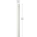 Progress Lighting - C2607-MWH - Ceiling Fan Downrod - Downrod - Matte White