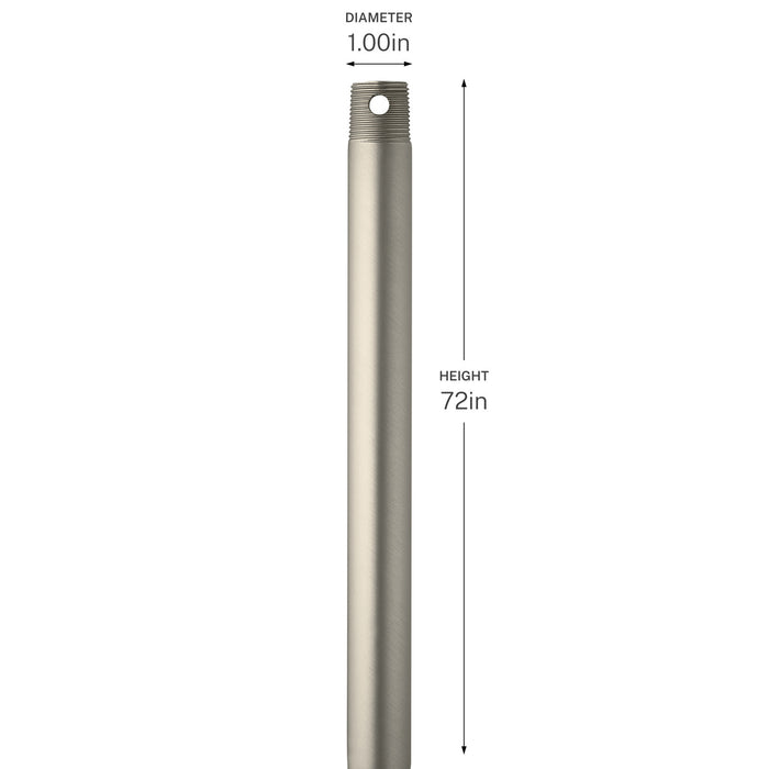 Progress Lighting - C2609-009 - Ceiling Fan Downrod - Downrod - Brushed Nickel