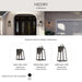 Progress Lighting - P560401-020 - One Light Outdoor Wall Mount - Hedry - Antique Bronze