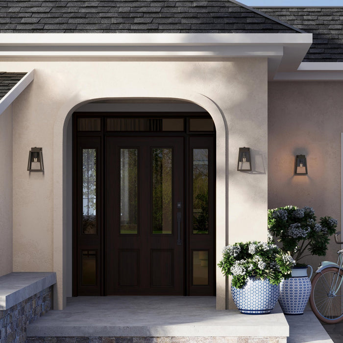 Progress Lighting - P560401-020 - One Light Outdoor Wall Mount - Hedry - Antique Bronze