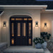 Progress Lighting - P560401-31M - One Light Outdoor Wall Mount - Hedry - Matte Black