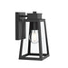 Progress Lighting - P560401-31M - One Light Outdoor Wall Mount - Hedry - Matte Black