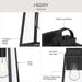 Progress Lighting - P560402-31M - One Light Outdoor Wall Mount - Hedry - Matte Black