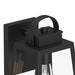 Progress Lighting - P560403-31M - One Light Outdoor Wall Mount - Hedry - Matte Black