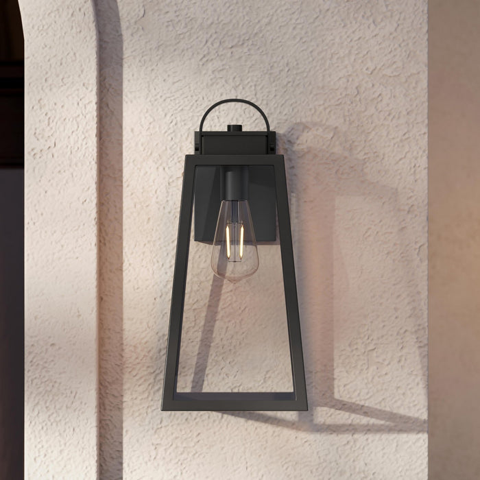 Progress Lighting - P560403-31M - One Light Outdoor Wall Mount - Hedry - Matte Black