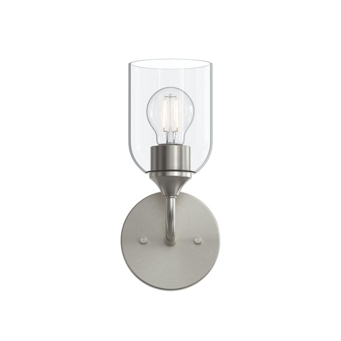 Progress Lighting - P710155-009 - One Light Wall Sconce - Ilia - Brushed Nickel