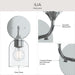 Progress Lighting - P710155-015 - One Light Wall Sconce - Ilia - Polished Chrome