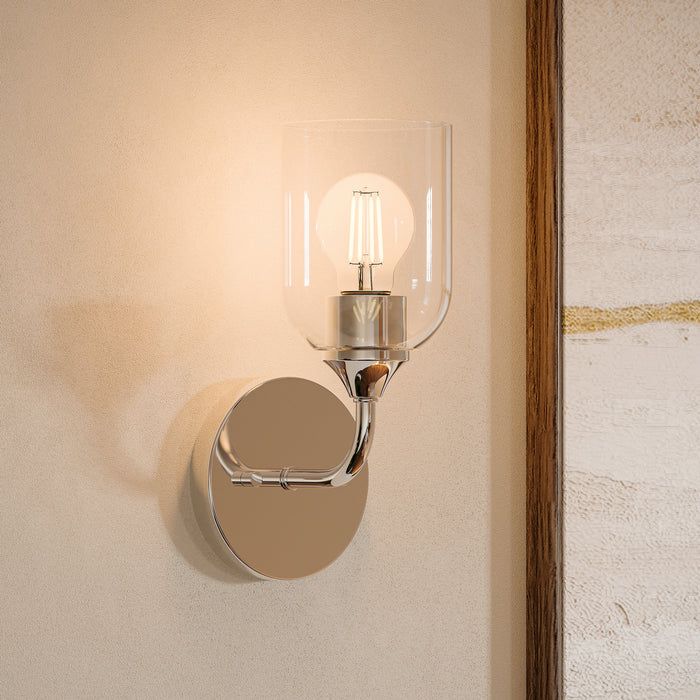Progress Lighting - P710155-015 - One Light Wall Sconce - Ilia - Polished Chrome
