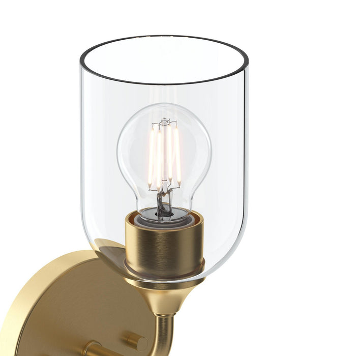 Progress Lighting - P710155-191 - One Light Wall Sconce - Ilia - Brushed Gold