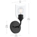 Progress Lighting - P710155-31M - One Light Wall Sconce - Ilia - Matte Black