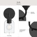 Progress Lighting - P710155-31M - One Light Wall Sconce - Ilia - Matte Black