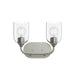 Progress Lighting - P300572-009 - Two Light Bath Vanity - Ilia - Brushed Nickel