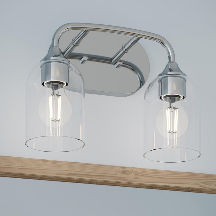 Progress Lighting - P300572-015 - Two Light Bath Vanity - Ilia - Polished Chrome