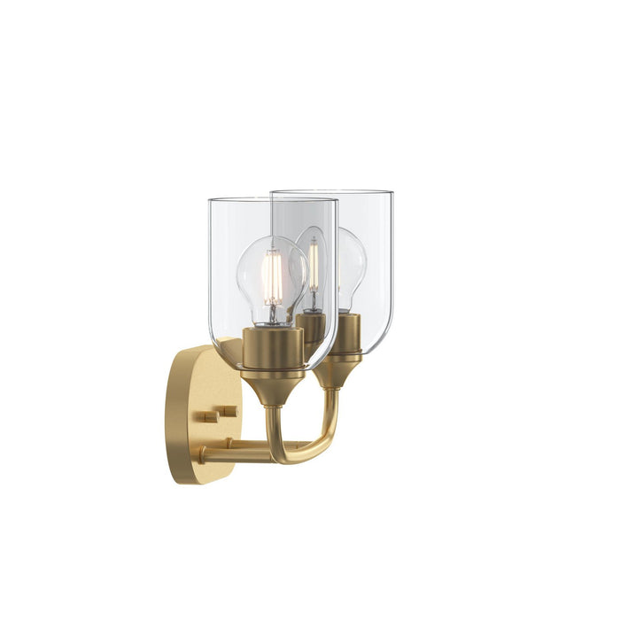 Progress Lighting - P300572-191 - Two Light Bath Vanity - Ilia - Brushed Gold