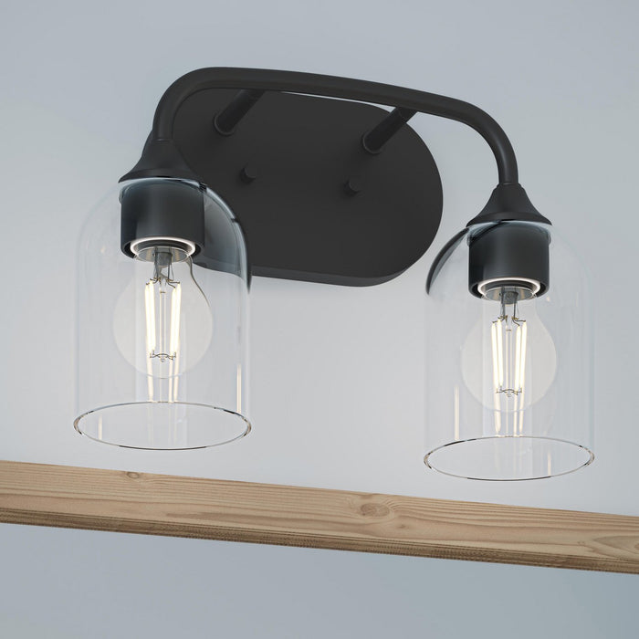 Progress Lighting - P300572-31M - Two Light Bath Vanity - Ilia - Matte Black
